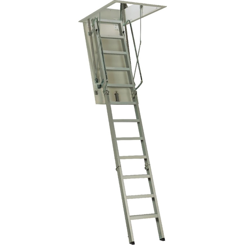 Escalera de techo de tres tramos Aluminio C-3