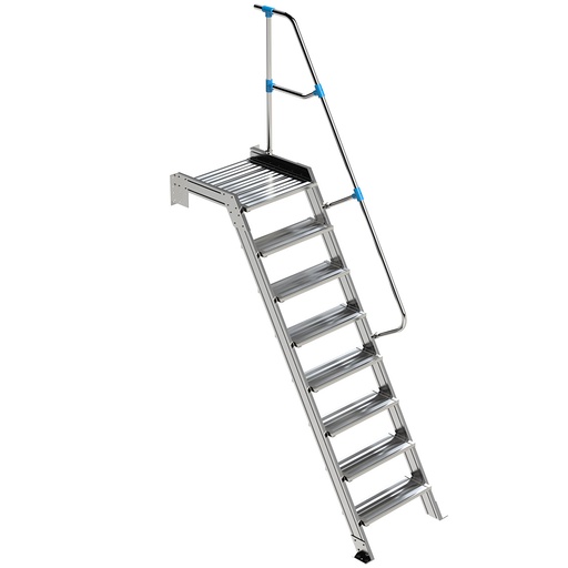 Escalera Altillo Industrial Aluminio 60º